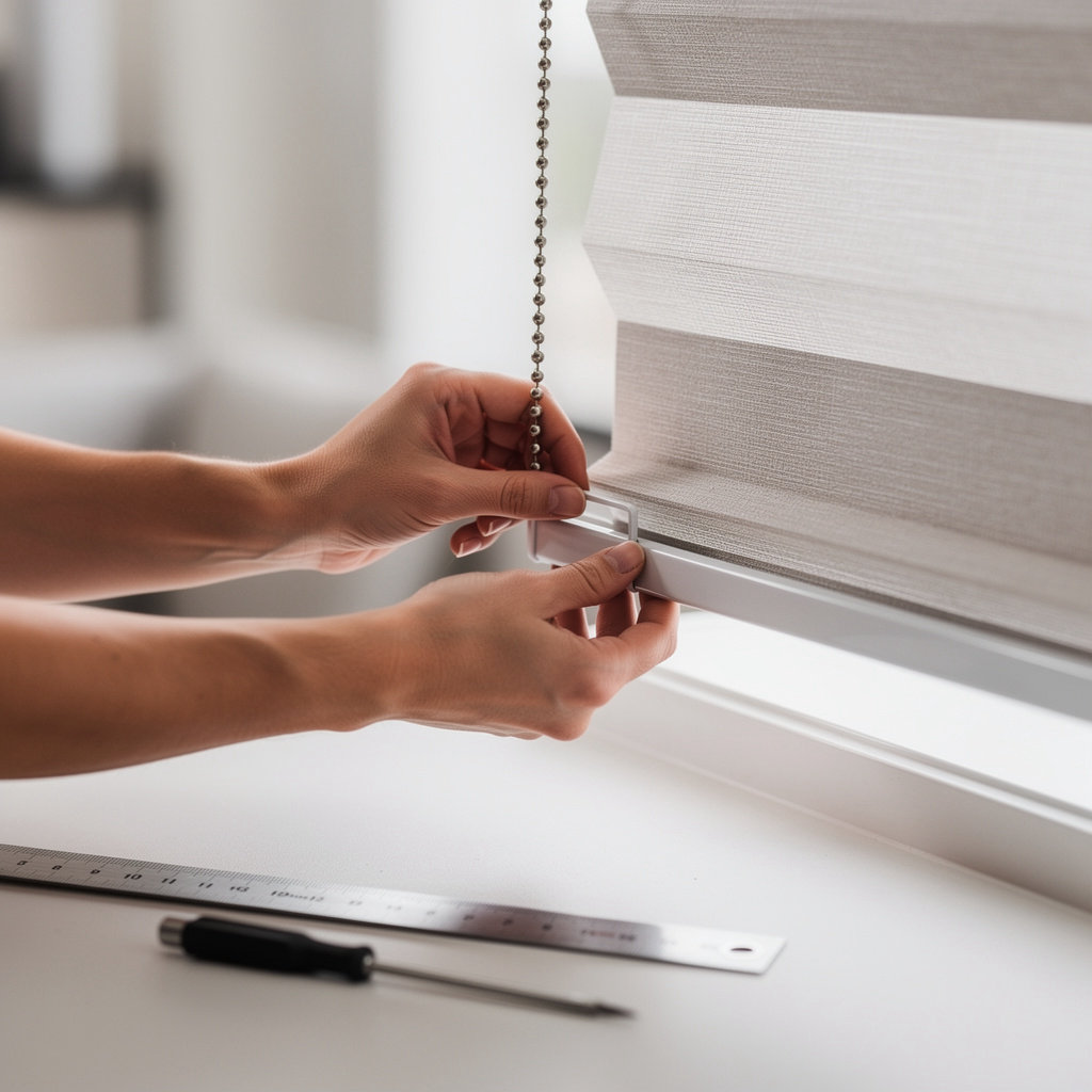 NewLook Interiors professional blinds and shades installation showcasing light control and custom fit solutions in Calgary home