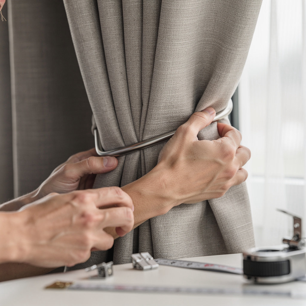 NewLook Interiors professional curtains and drapery installation showcasing elegant custom window coverings